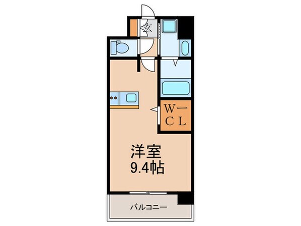 エンクレスト博多駅南BASE(406)の物件間取画像